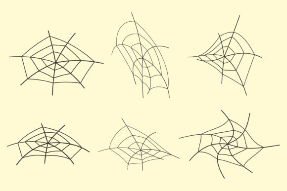 Download Halloween Spider Web Vector Collection - Spider web vector Collection