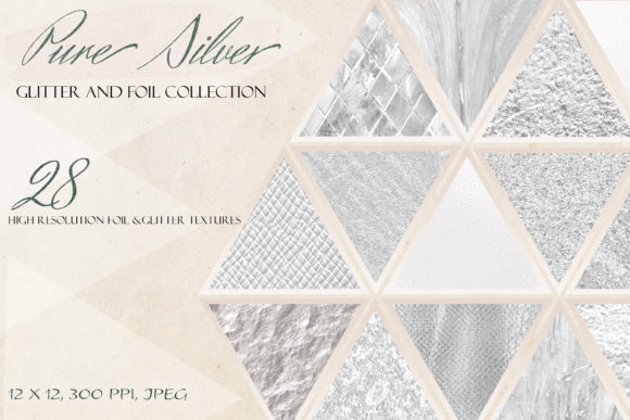 Download Silver Metallic Luxury Digital Paper - Digital paper Collection
