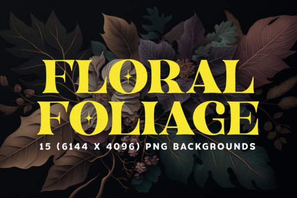 Download 15 Moody Floral Illustrations (6K) - Premium Bundle